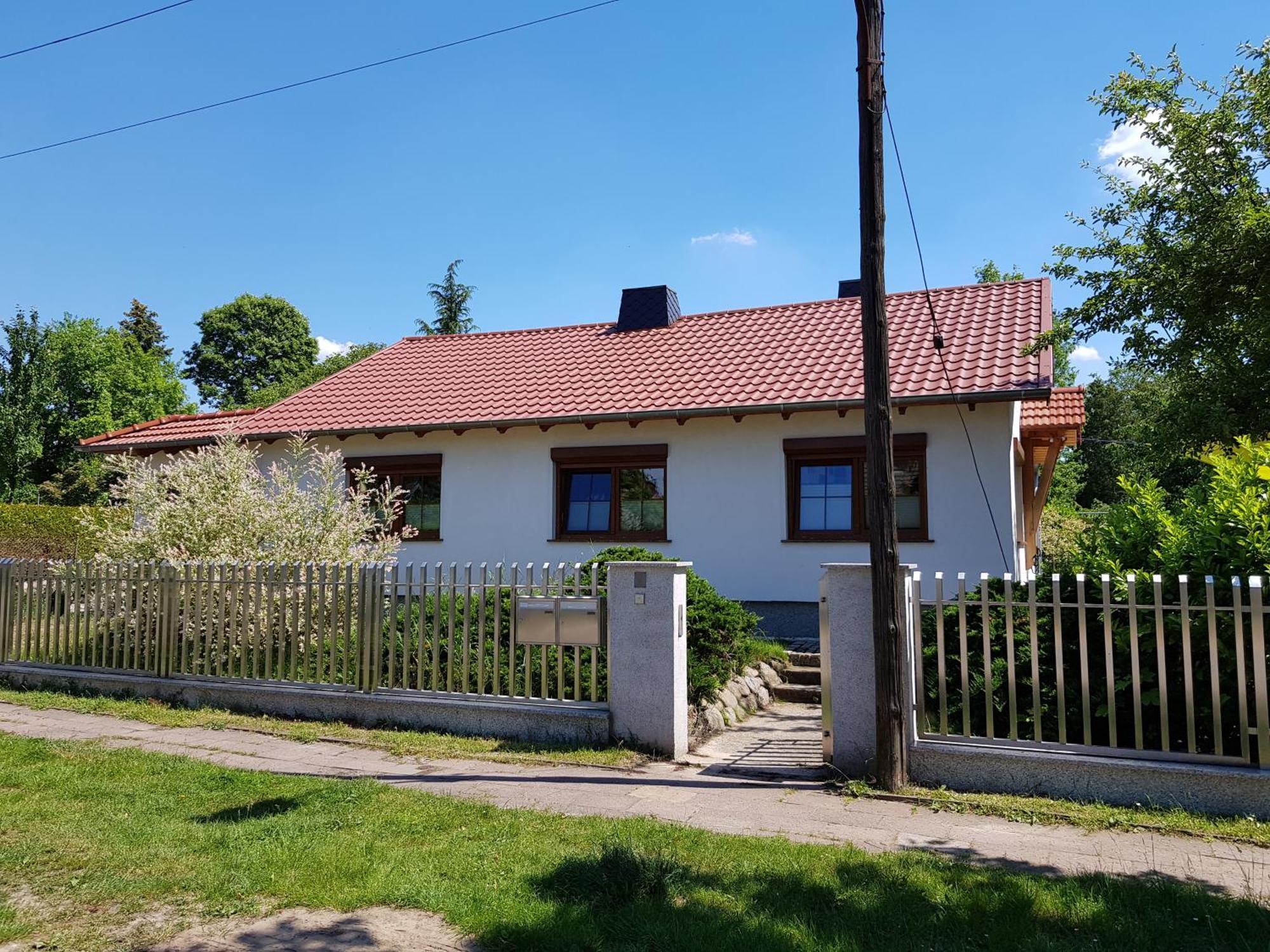 Ferienhaus In Bernau Bei Berlin Esterno foto